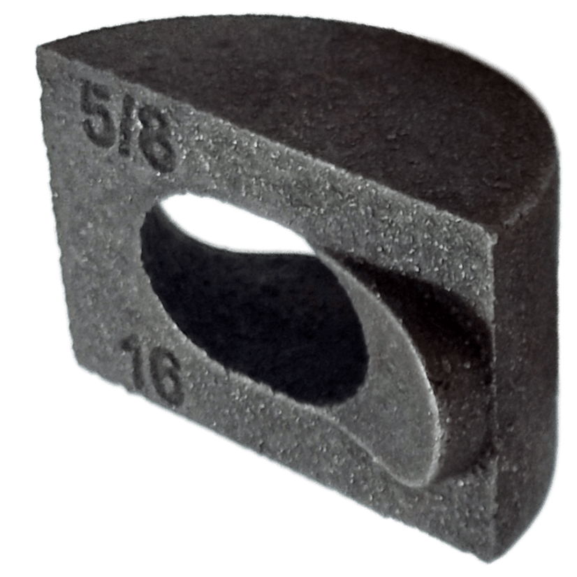 SWH58-P 5/8 Hillside Washer - Plain Cast